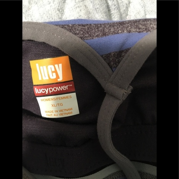 LUCY Power WOMEN'S Strong Stripe Tank Top XL - Picture 5 of 8